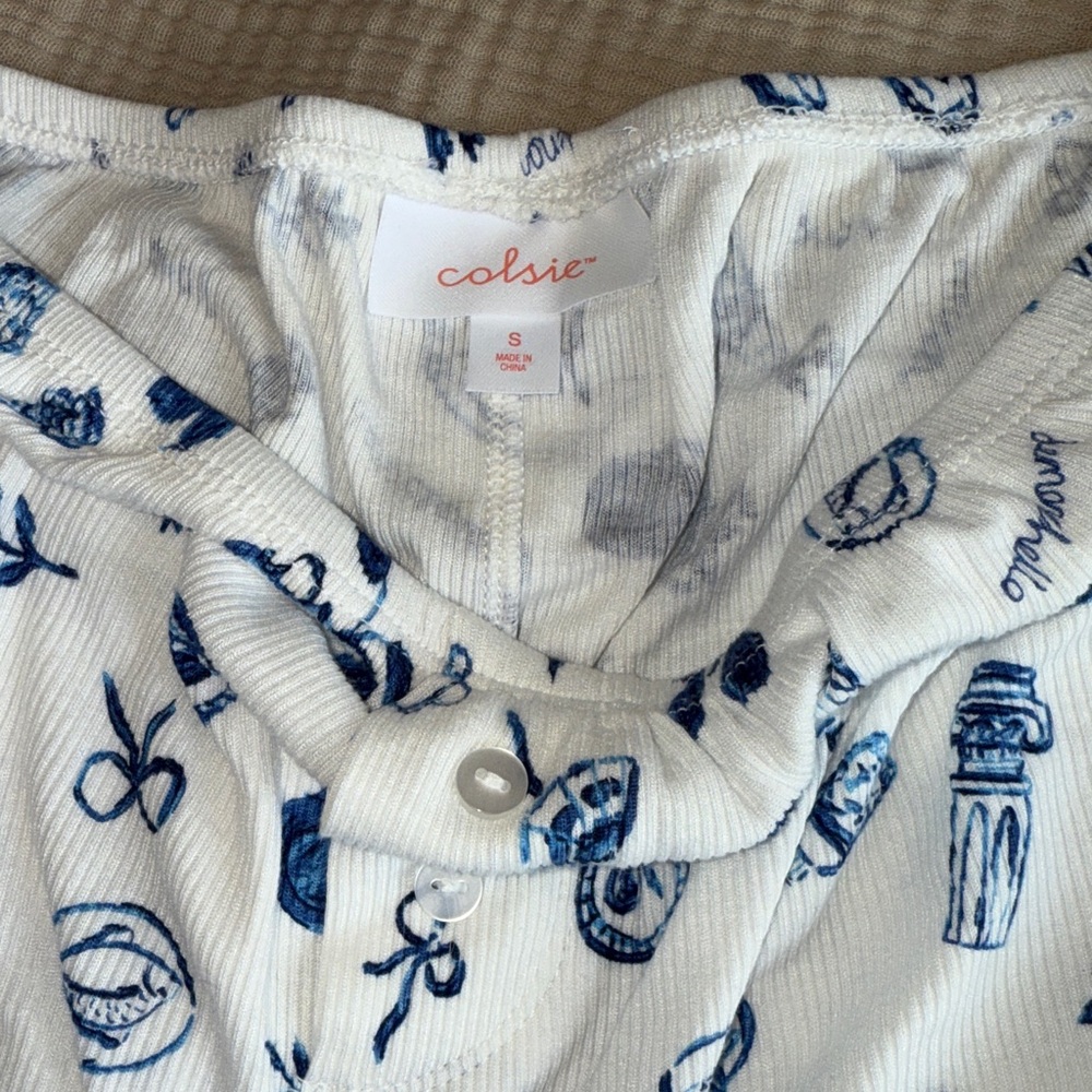 3 Piece Colsie Pajama Set - Picture 10 of 11